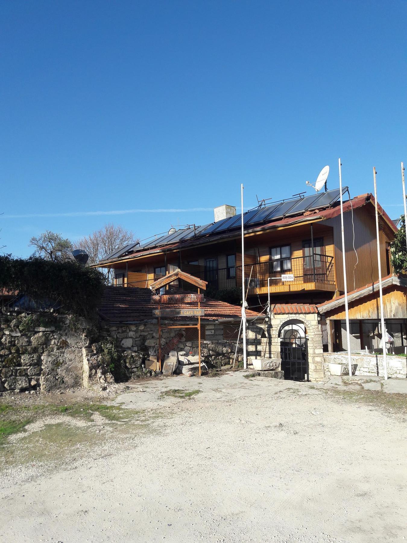 Antonios Motel Side Exterior foto